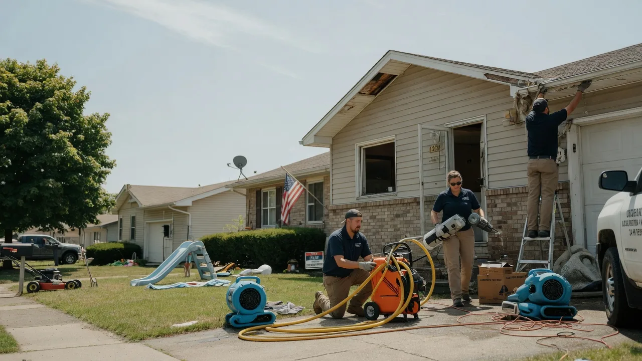 Water Damage Restoration in Mulberry, KS near me
